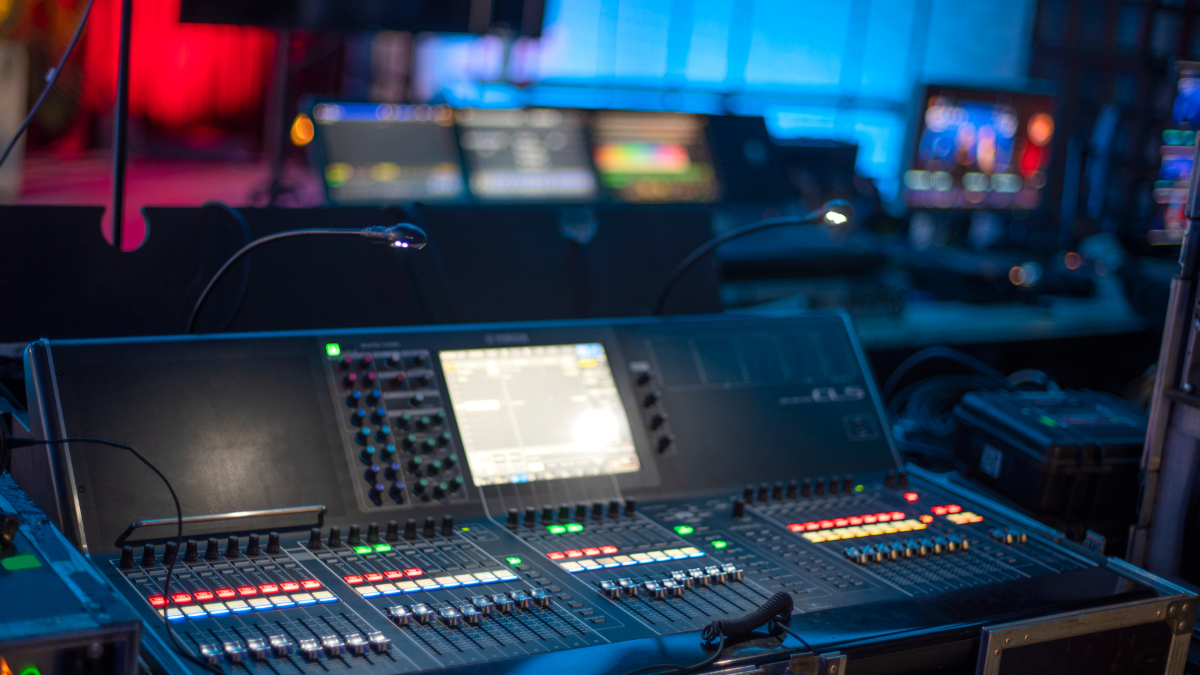 AI in Events technology integrated into professional event production and lighting control systems