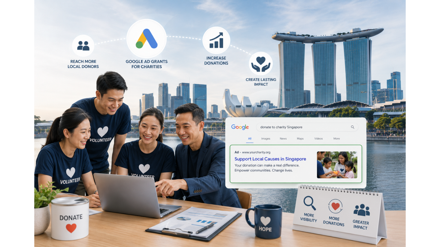 How Singapore Nonprofits Use Google Ad Grants to Increase Donations