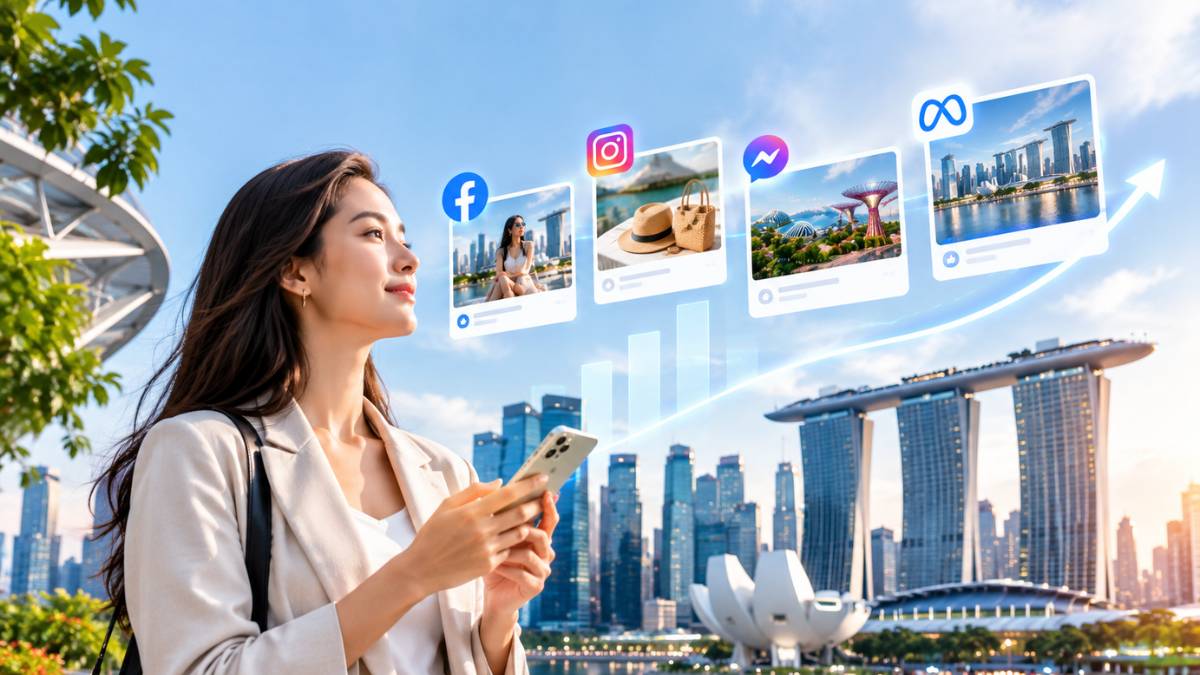 Facebook Meta's Advantage+ Campaigns helping businesses optimize social media advertising and reach target audiences in Singapore