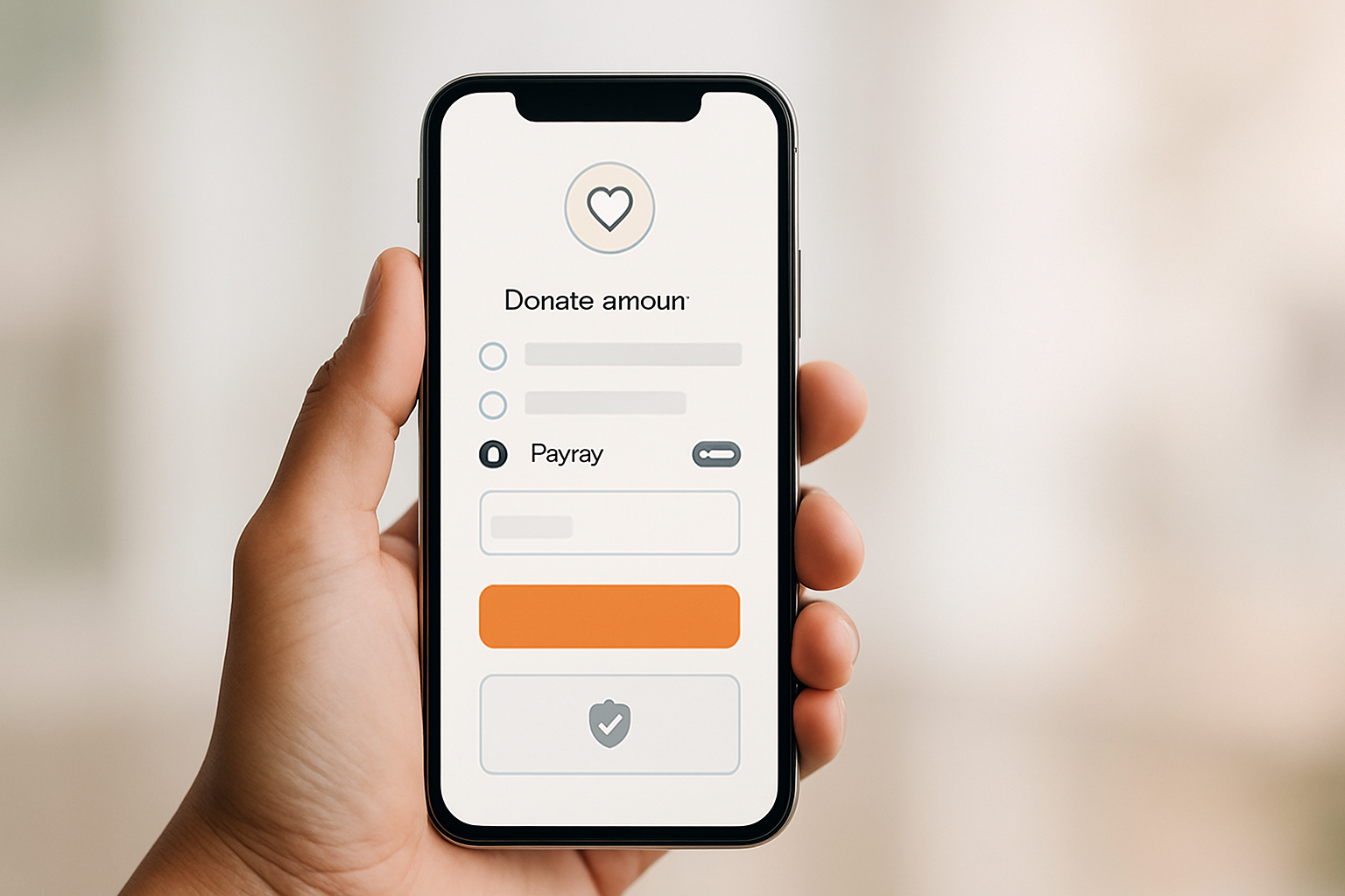 Mobile-optimised donation page for a Singapore charity with PayNow and trust signals