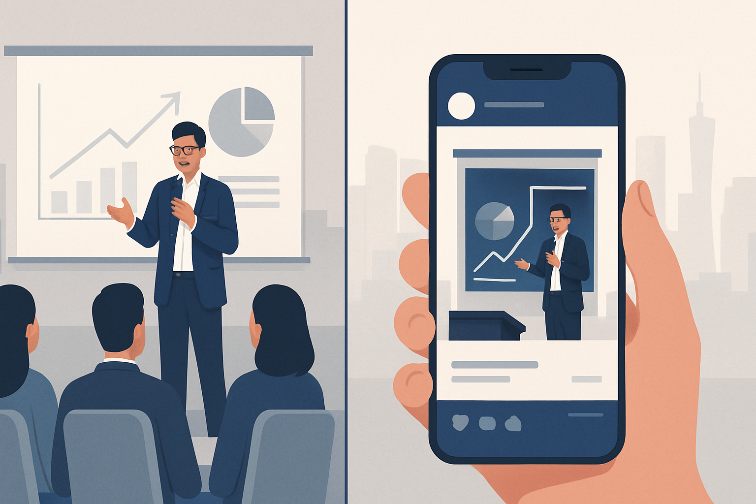 Real-time content marketing turning a live event moment into an instant branded social post